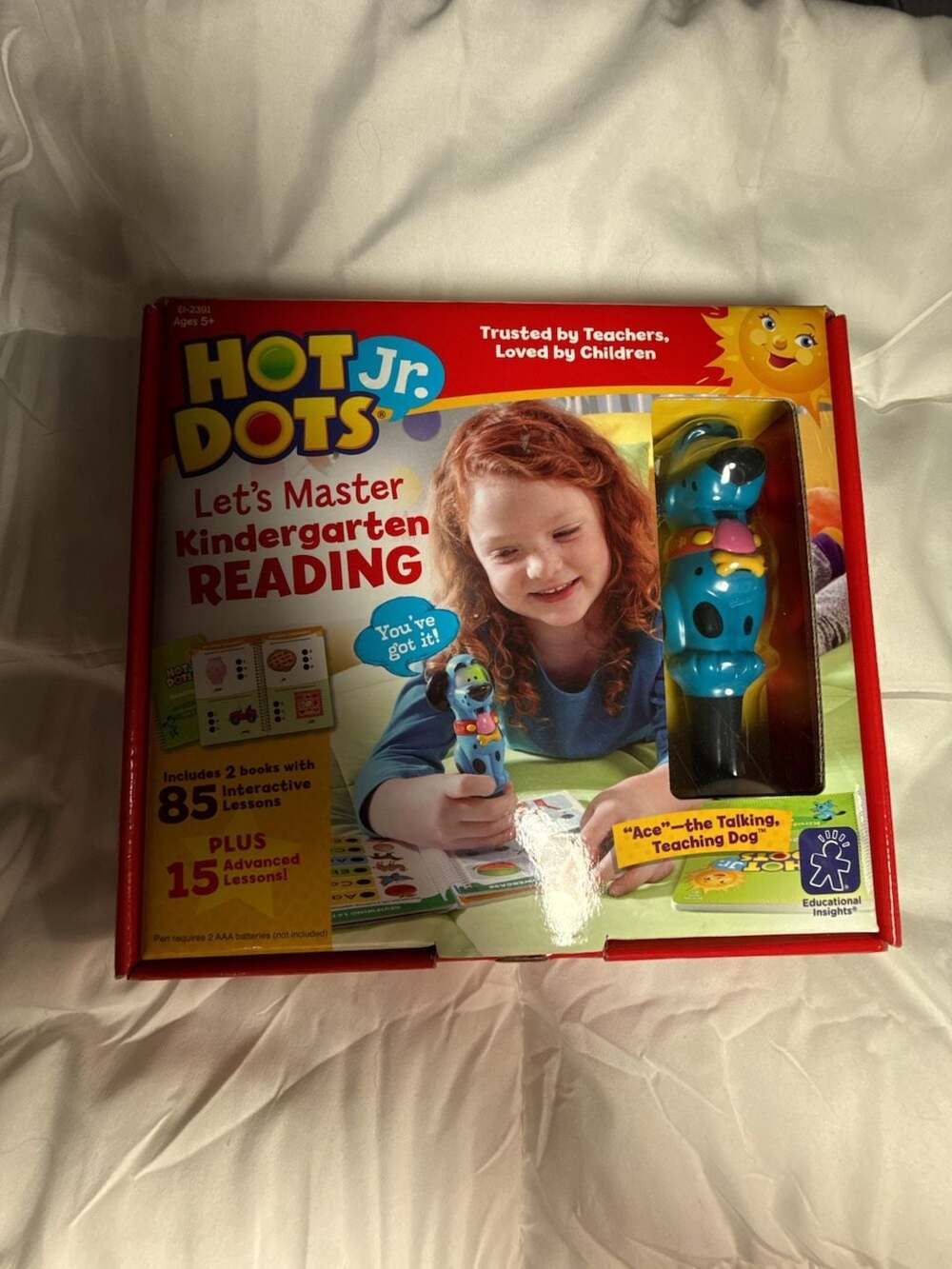 Educational Insights Hot Dots Jr. Let's Master Kindergarten Reading